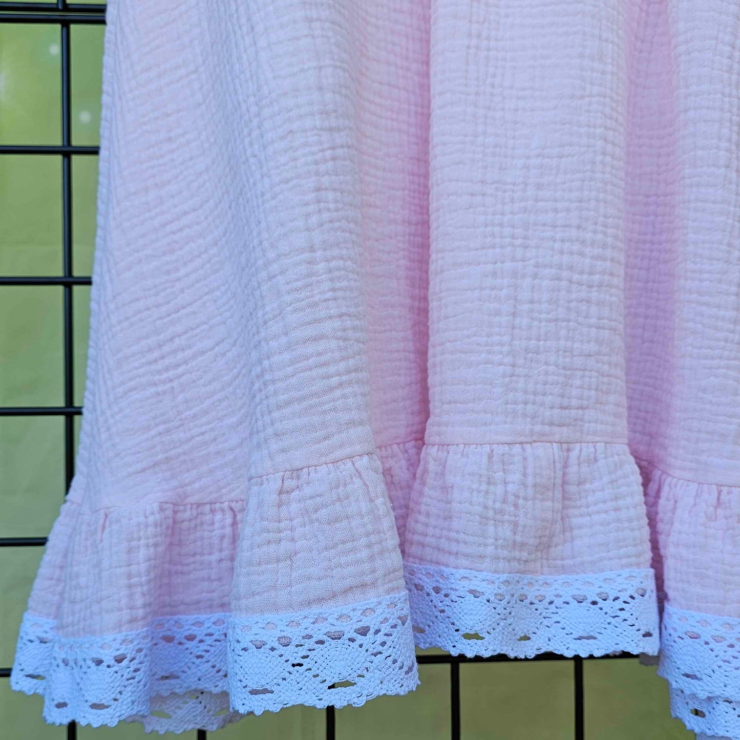 Fairy in the Woods Cottagecore Dress Pink