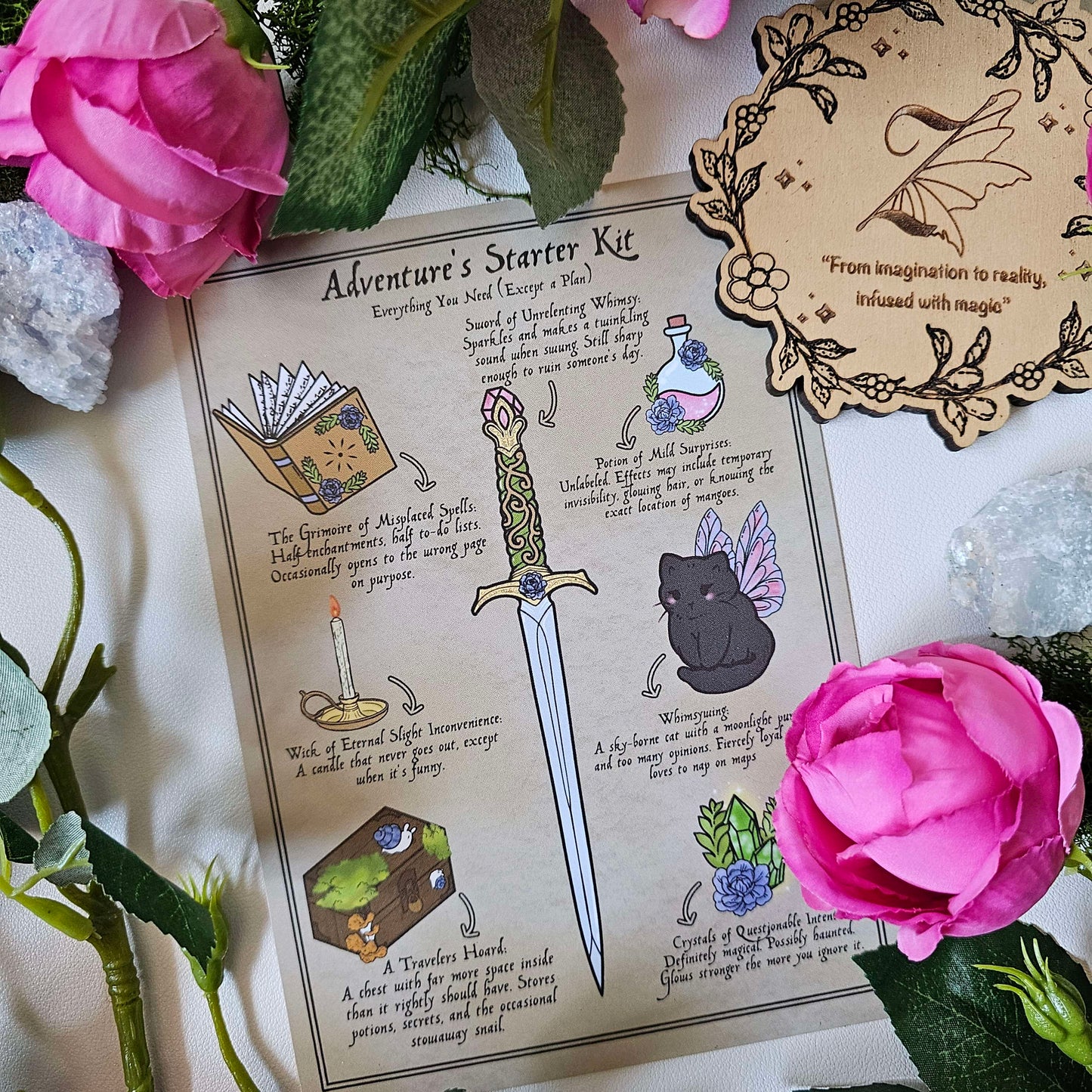 Fantasy Adventure Starter Kit Art Print