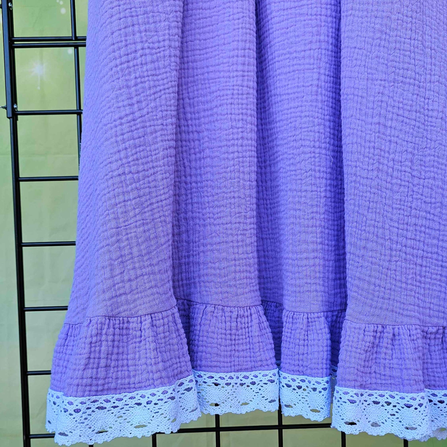 Fairy in the Woods Cottagecore Dress Purple