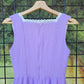 Fairy in the Woods Cottagecore Dress Purple