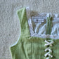 Fairy in the Woods Cottagecore Dress Green