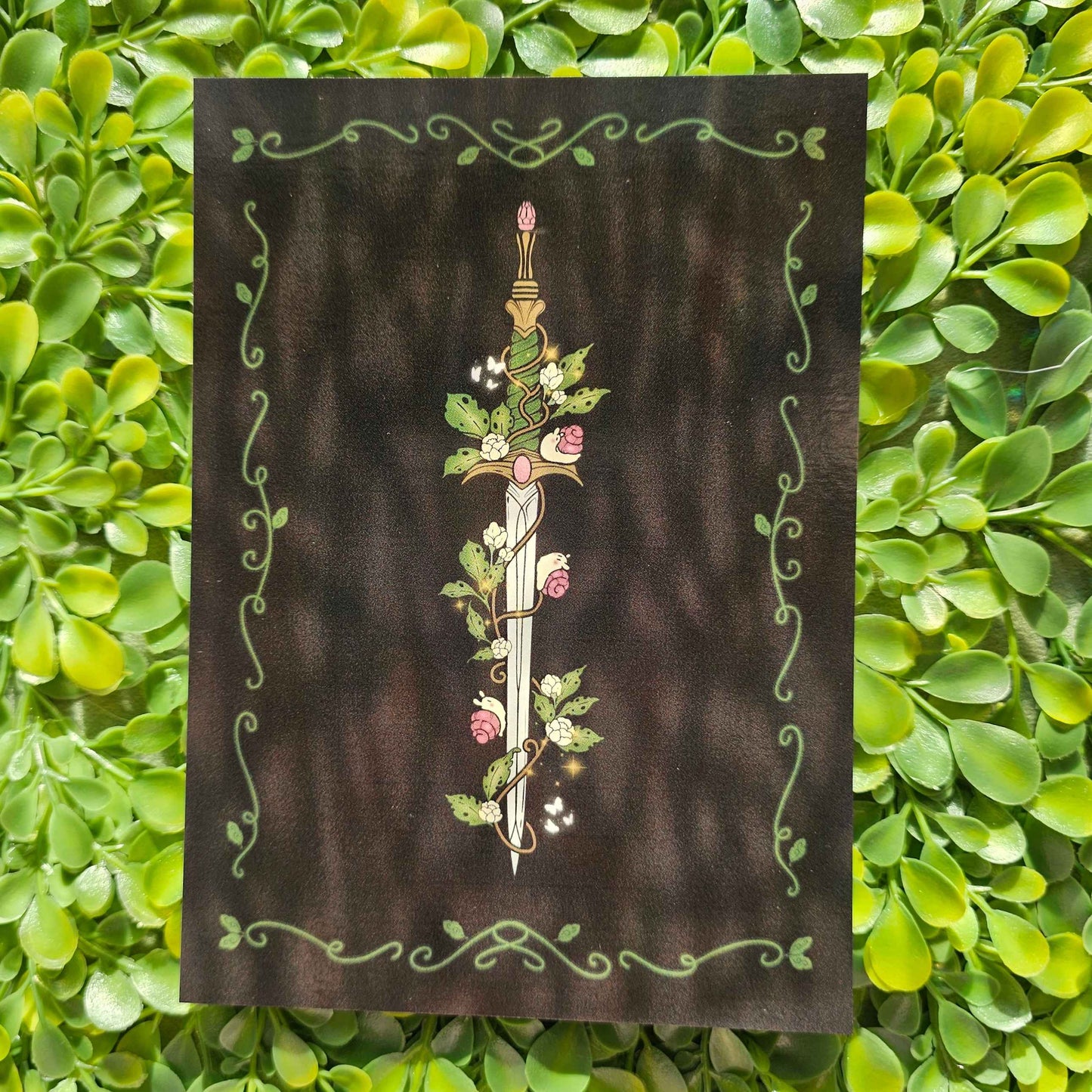 Faebloom Sword Art Print