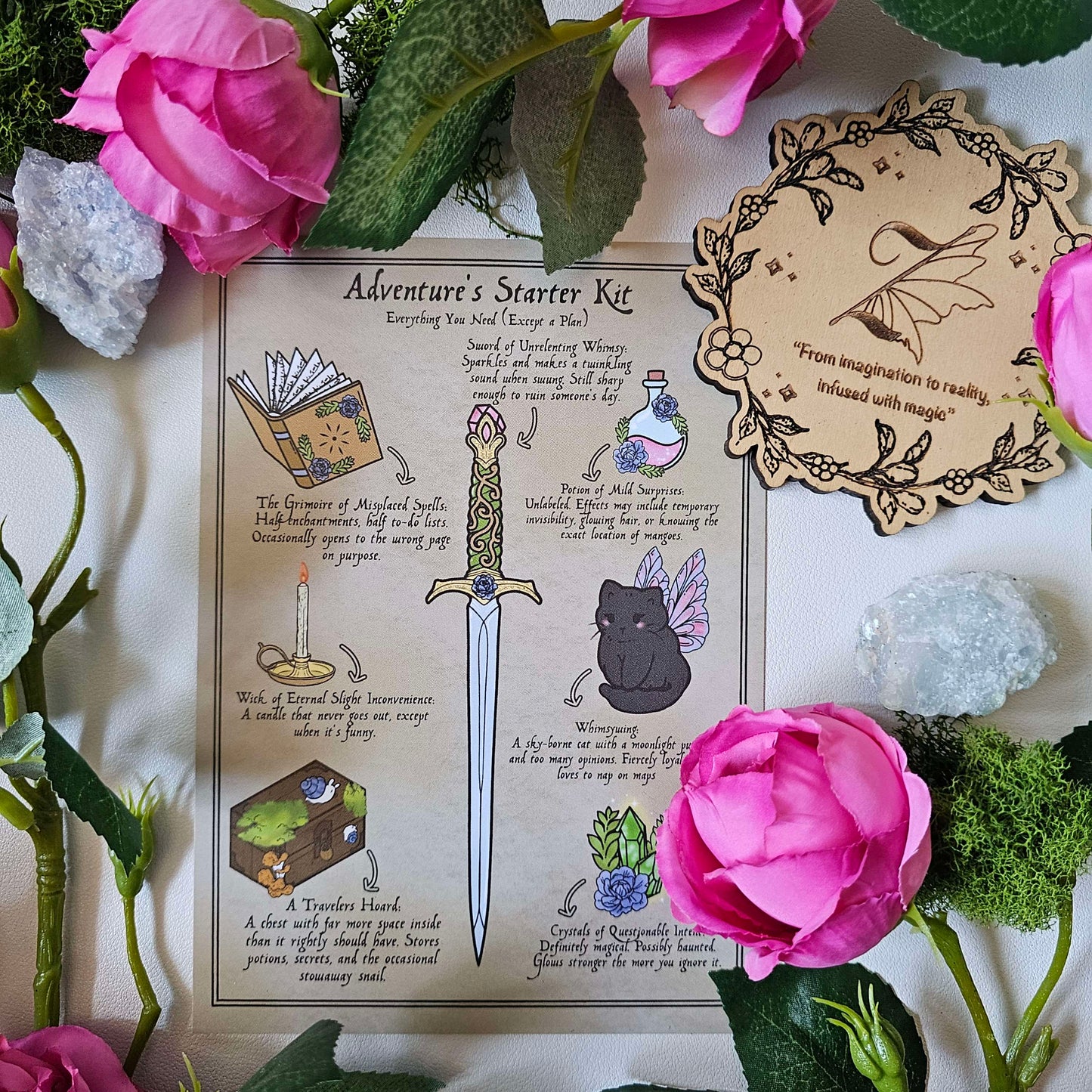 Fantasy Adventure Starter Kit Art Print