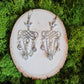 Art Nouveau Limited Edition Silver Earrings