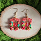 Autumn Inspired Halloween Handmade Clay Earrings