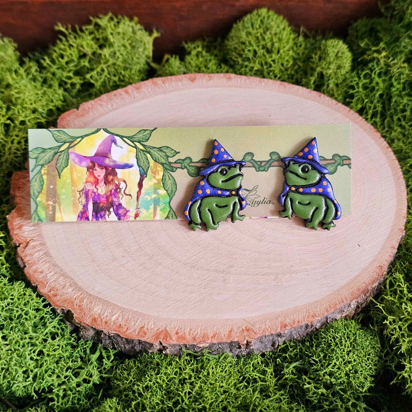 Whimsical Animal Stud Handmade Clay Earrings