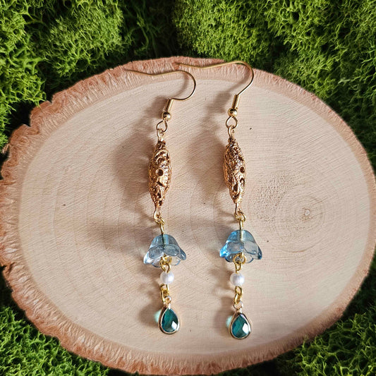 Vintage Style Art Nouveau Limited Edition Earrings