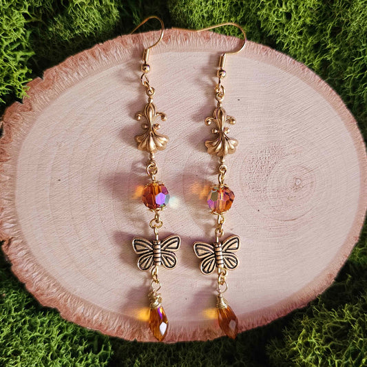 Vintage Style Art Nouveau Limited Edition Earrings