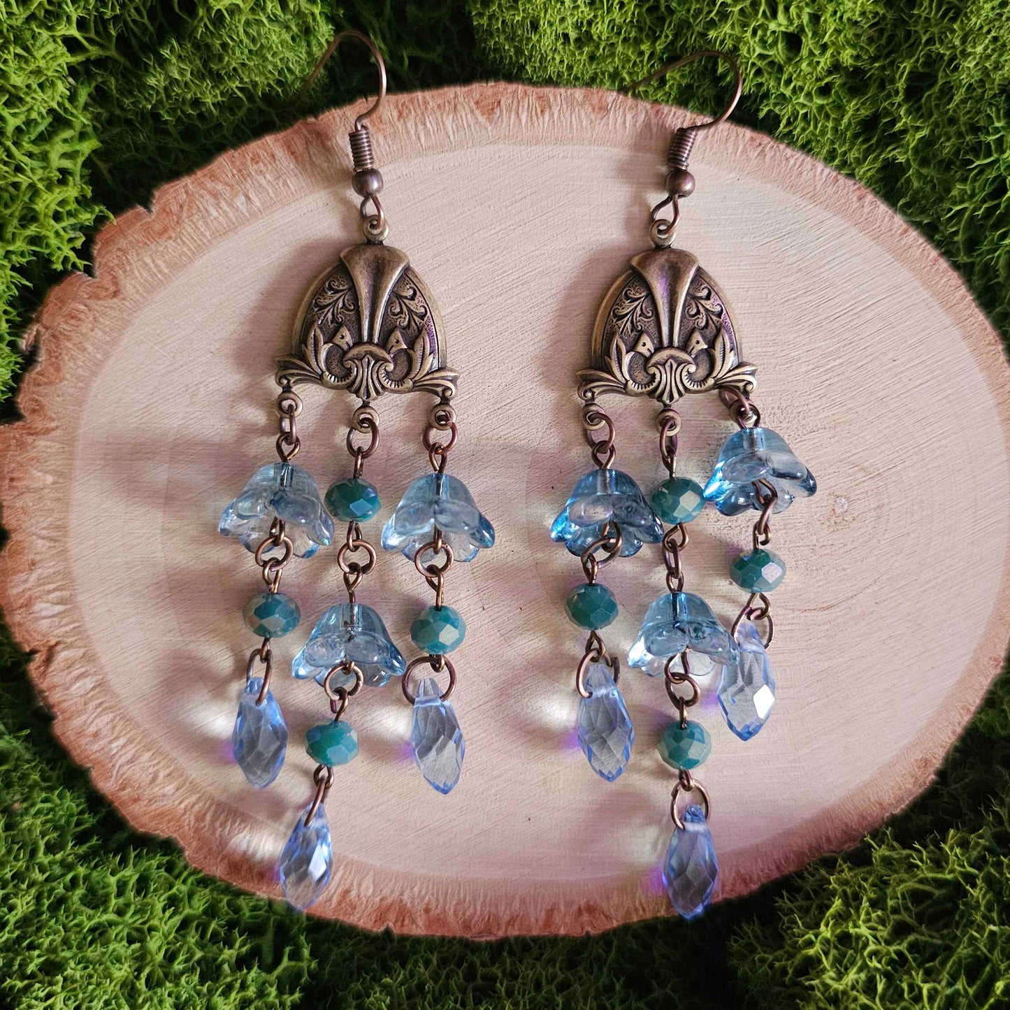 Vintage Style Art Nouveau Limited Edition Earrings