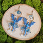 Blue Mystical Dragon Earrings