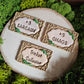 Silly and Whimsical Phrases, Handmade Clay Pin and Magnets