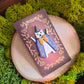 Whimsical Wizard Cat Handmade Clay Pin