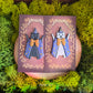 Whimsical Wizard Cat Handmade Clay Pin