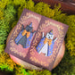 Whimsical Wizard Cat Handmade Clay Pin