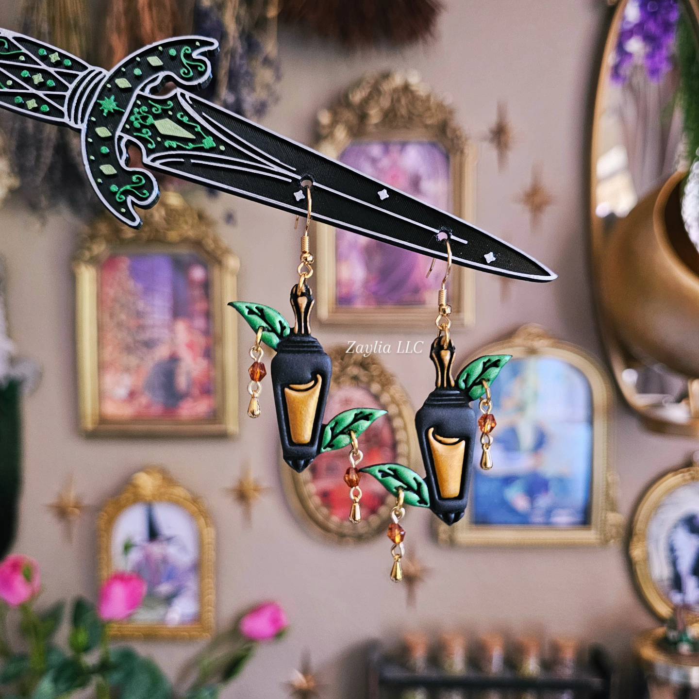 Magical Potion Handmade Clay Earrings