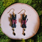 Black Cat Handmade Clay Earrings