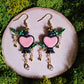 Love Potion Beaded Handmade Clay Earrings